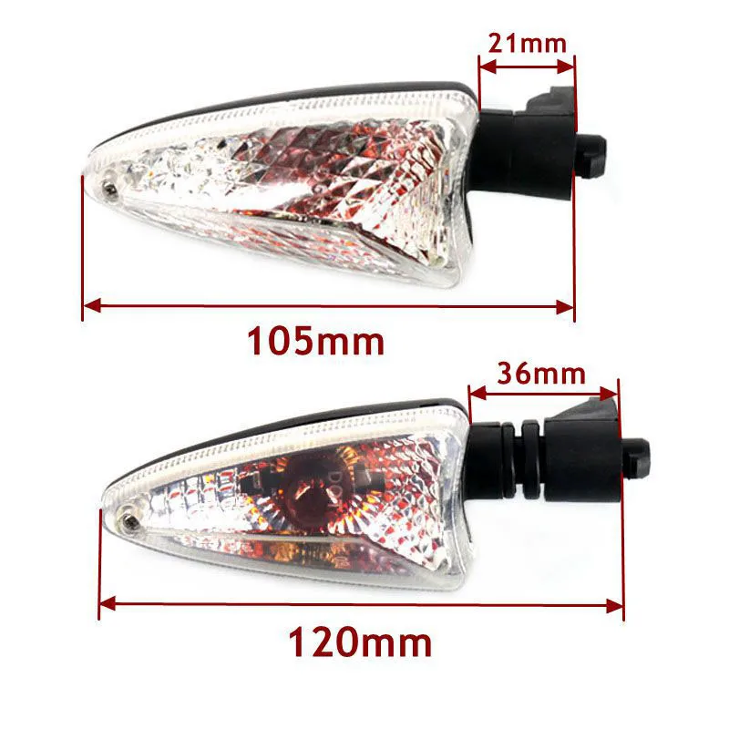 Motorcycle Turn Signal Indicator Light Blinker For Aprilia Shiver 750 2010-2016 Dorsoduro 750 2008-2016 Dorsoduro 1200 2011-2016