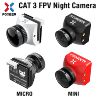 Foxeer Cat 3 Mini/Micro FPV Camera 1200TVL 0.00001lux Low Latency Low Noise for RC Car Drones