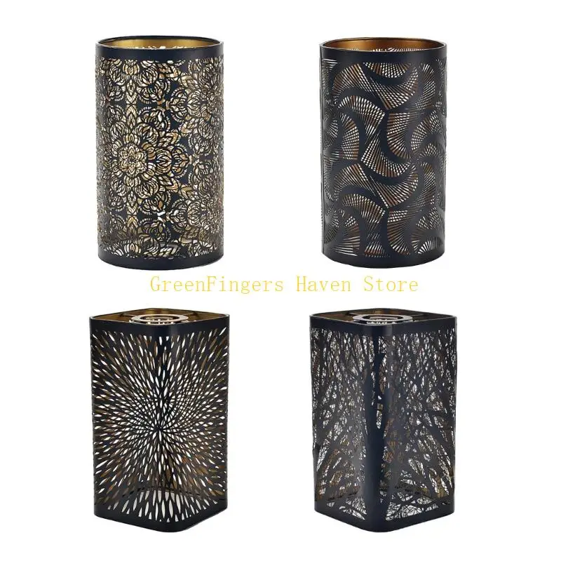 f68d-メトロポリタン-スタイルの金属天井ランプ-ケーシング黄金の内部仕上げと光のための詳細なパターン