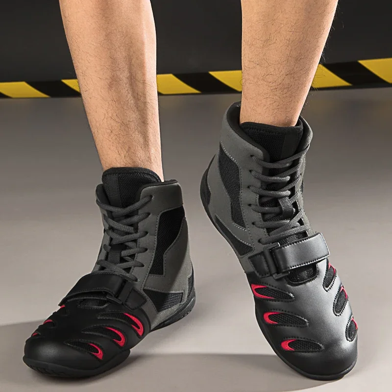 Men Training Wrestling Shoes Women Size Plus 36-46 Boxing Sneakers Laides Light Weight Wrestling Sneakers Flighting Shoes