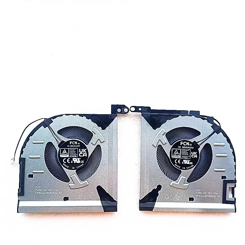 New CPU GPU Cooler Fan for Lenovo Legion S7 16IRH8 Y9000X 2023 5H40S20943 Laptop Cooling Fan