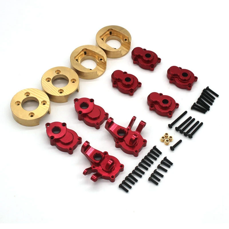 For Yikong YK4102 YK4103 ABSIMA CR3.4 SHERPA Portal Axle Gear Housing Counterweight 1/10 RC Crawler Car Parts