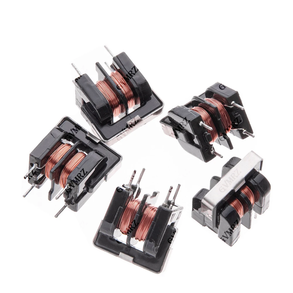 5PCS 10mH 20mH 30mH 40mH 50mH UU9.8 Common Mode Choke Inductor For Filter Pitch 20mH 30mH 40mH