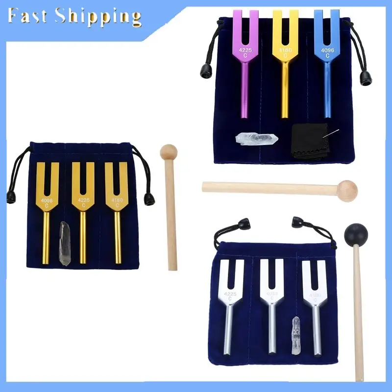 

Tuning Forks Set 4096 Hz 4160 Hz 4225 Hz For Sound Healing, Musical Instrument, Sound Vibration Tools, B Easy To Use