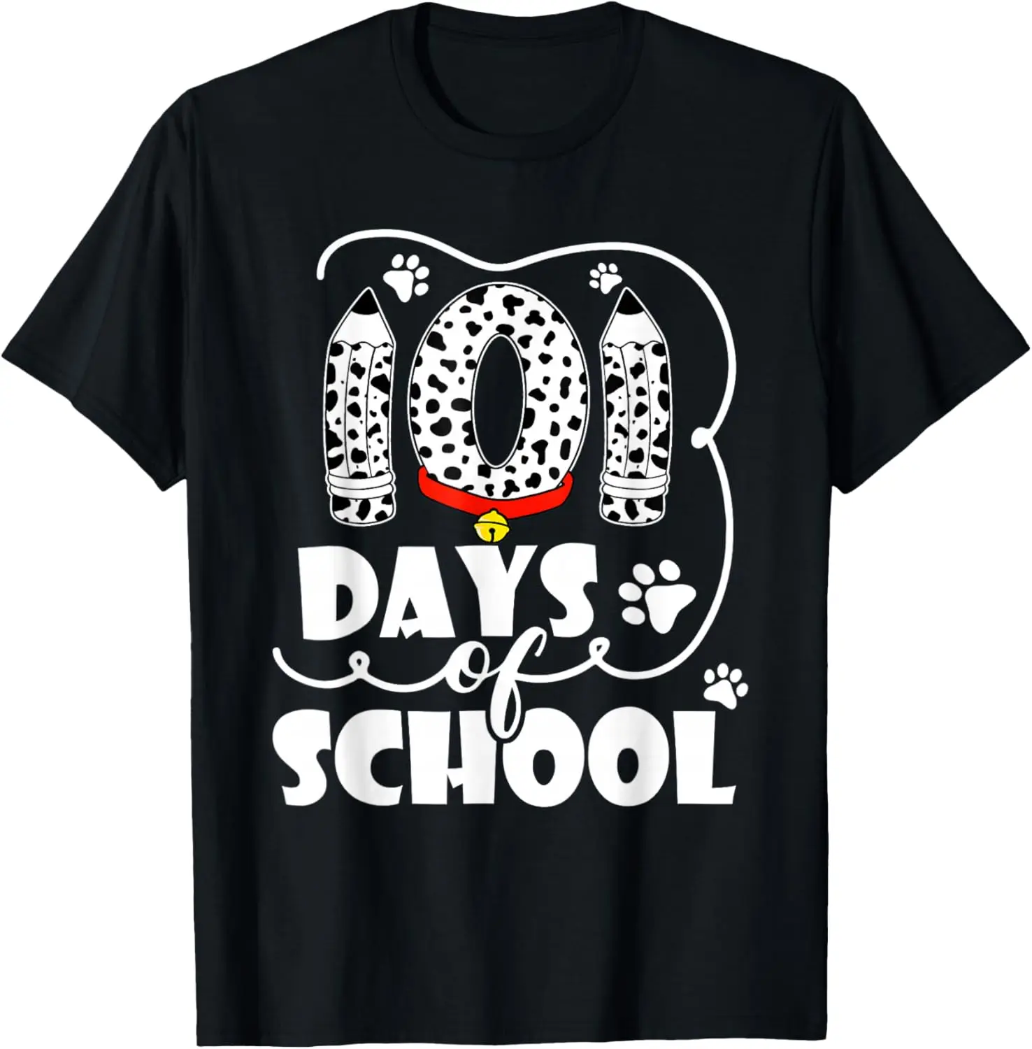 

Футболка для детей «Счастливых 101 дня в школе» с милым щенком, для умных учеников, которые сделали 100 дней в школе более умными.