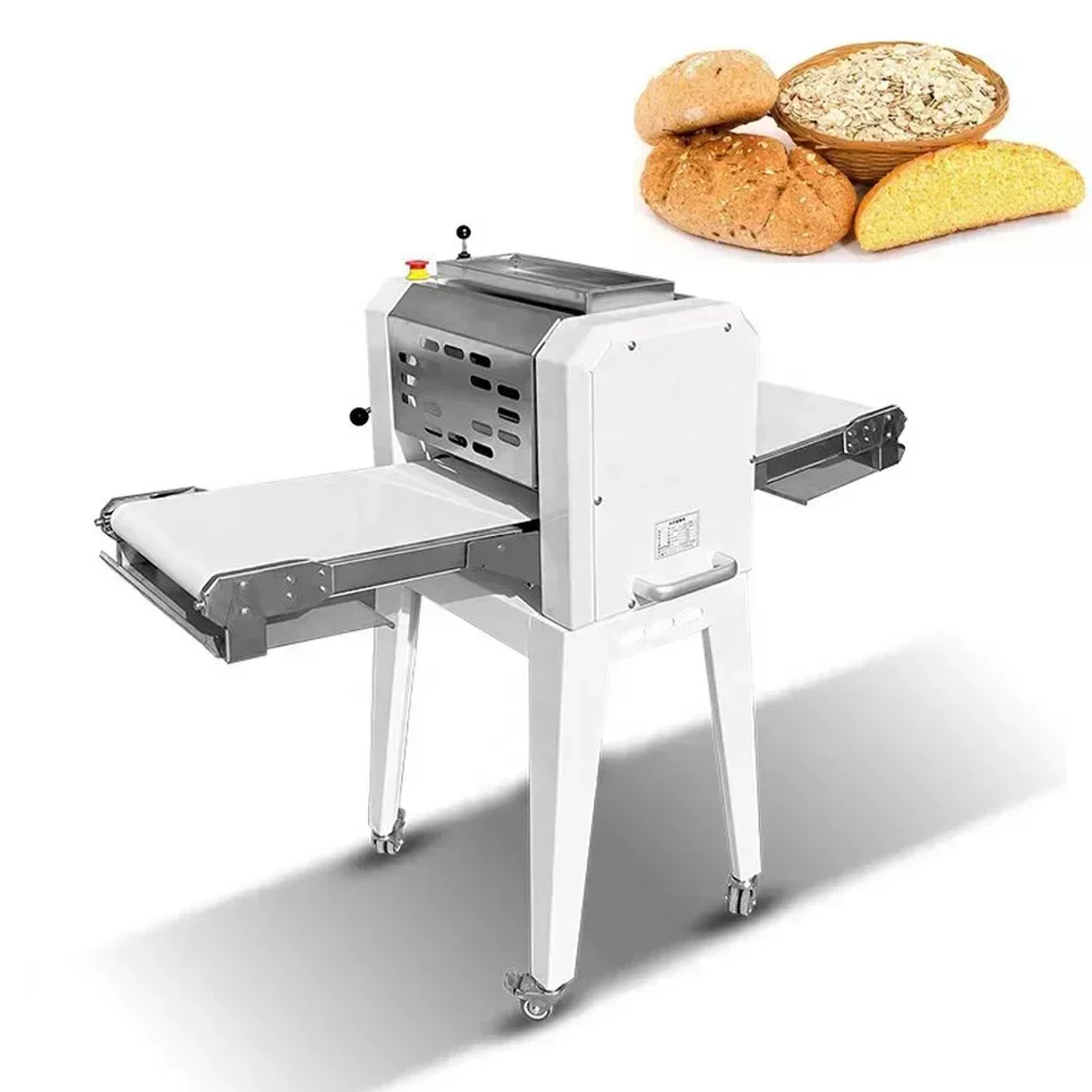 Semi Auto Dough Pastry Dough Roller Sheeter Stand Pastry Mini Bread Croissant Dough Sheeter Machine