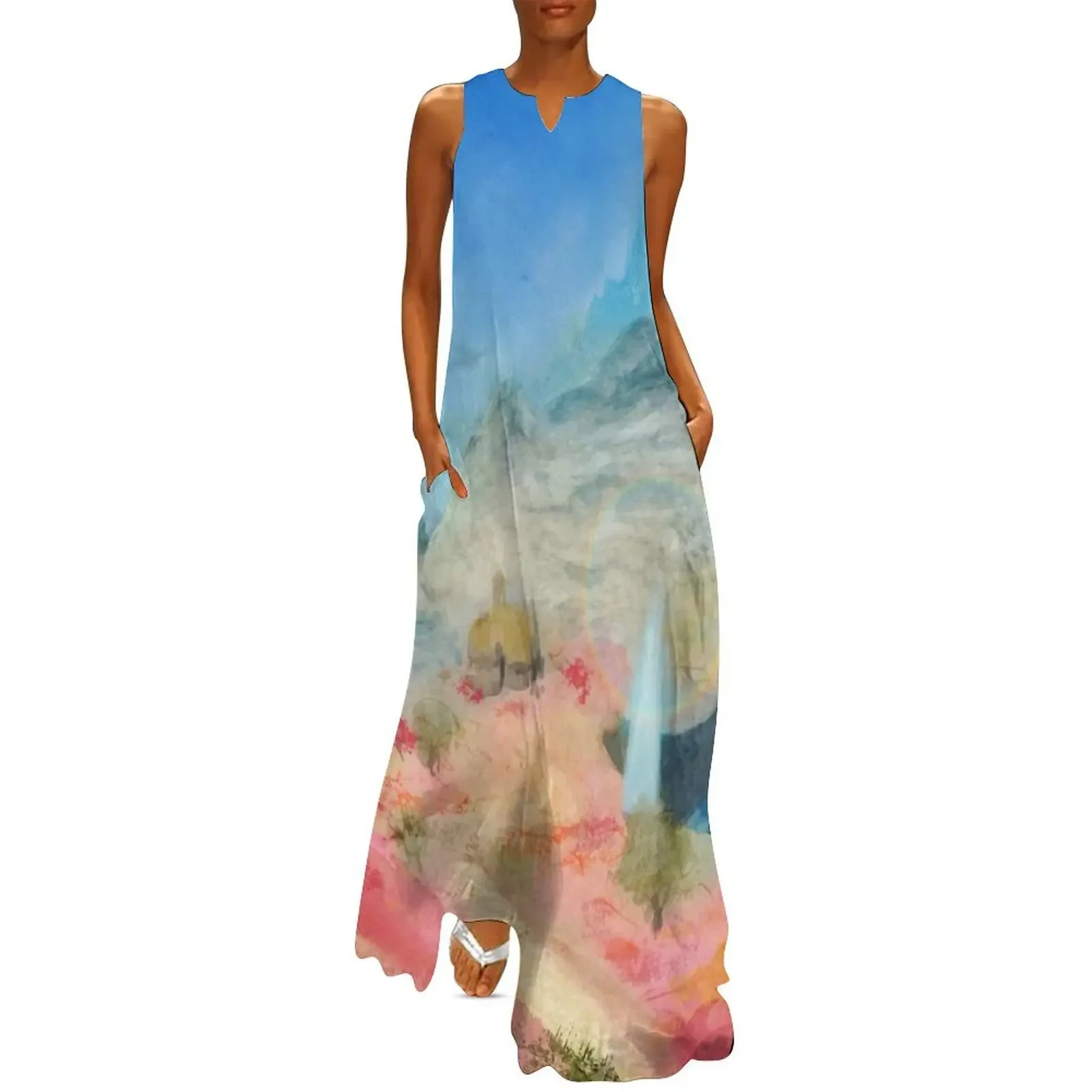 

Il Mheg, the Faerie Kingdom Long Dress long dress women summer long dress women