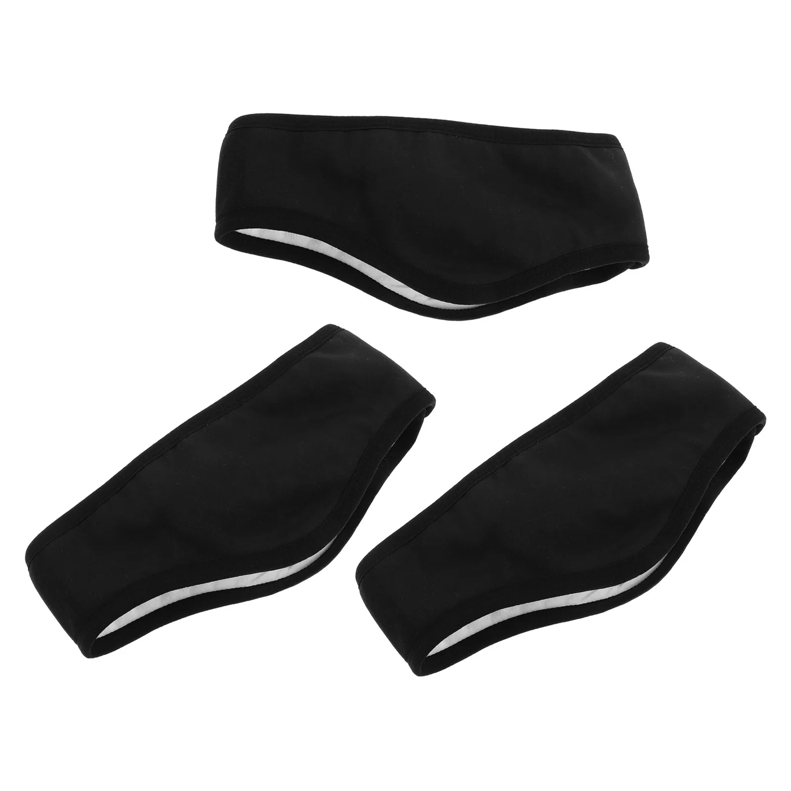 3Pcs Soundproof Ear Muffs Noise-Isolating Sleep Headband Adjustable Blackout Earmuffs Travel Sleep Ear Covers Ski Headband