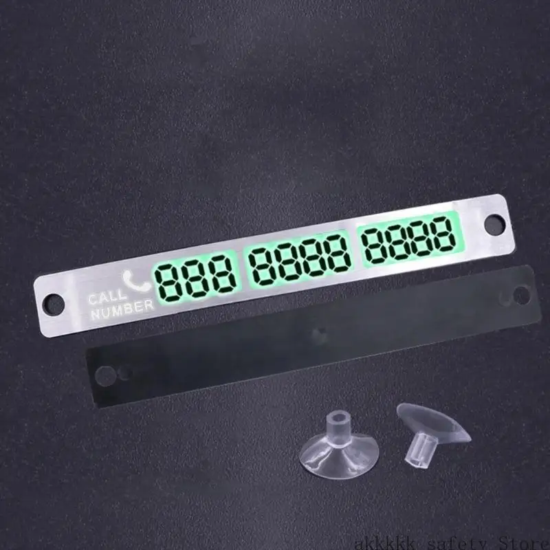 xxff-Знак-временной-парковки-Карта-с-движущимся-номерным-знаком-Номер-внедорожника-Световой-знак-остановки