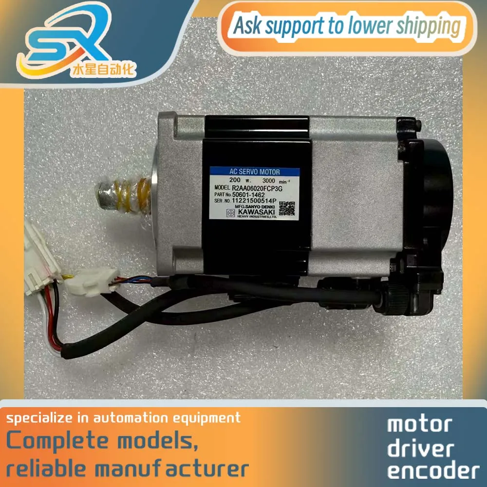 

High quality Servo Motor For Robotics R2AA06020FCP3G 200w Provide Factory Inspection Video with warranty Negotiated sale