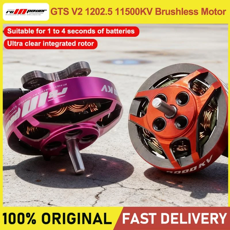 

Rcinpower Gts V2 1202.5 11500kv 1~2s Brushless Motor For Rc Drone Fpv Racing Models Spare Part Diy Accessories