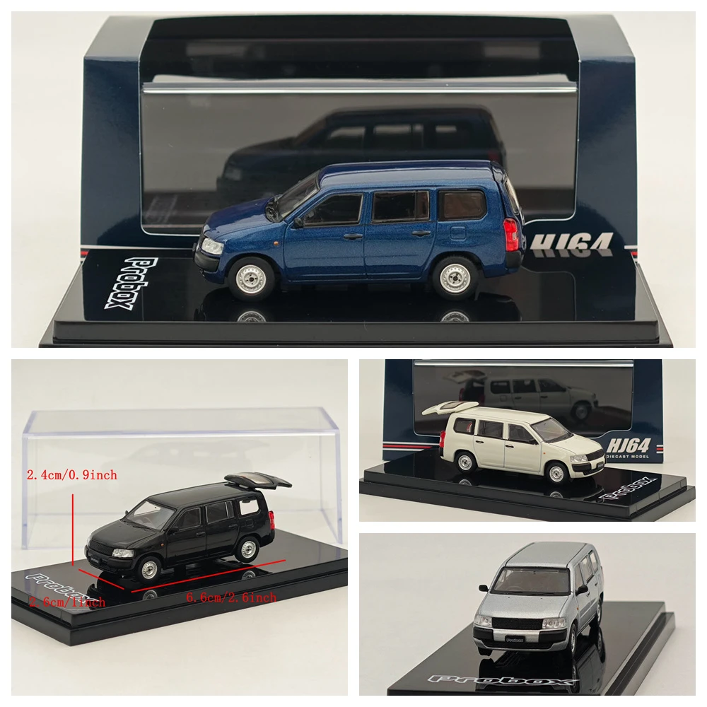 

Хобби Япония 1/64 PROBOX VAN DX HJ 641062 Серия литых под давлением моделей автомобилей, миниатюрная ограниченная коллекция, автомобильные модели игрушечных транспортных средств