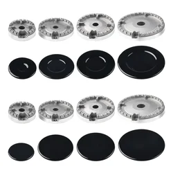 1pcs Cooker Hat Set For Gas Stove Electric Furnace Burners Heads Household Kitchen Tools Spare Parts Replacement Kit