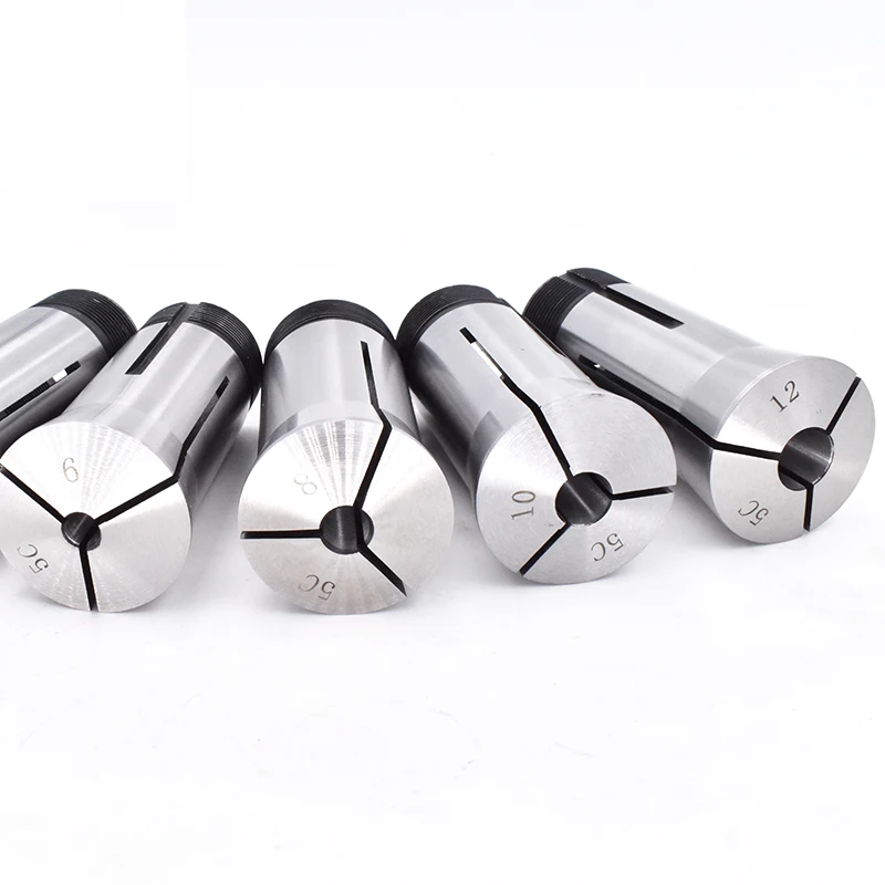 tipo Redondo 5c Pinça Primavera Pinça Chuck Faixa de mm mm 10 mm 12 mm para Máquina Cnc Ferramenta de Torno de Fresagem Peças por Conjunto
