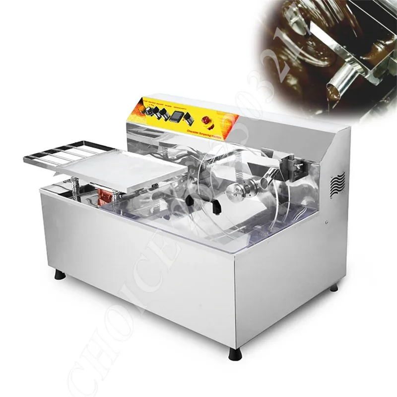 Automatic Chocolate Melting Tempering Machine with Vibration Table 25L Electric Chocolate Tempering Machine