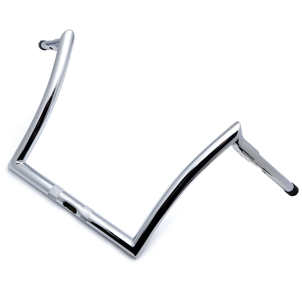 Customizable Brands -for Harley 10-inch Matte Black Handlebars High-mounted Monkey Handlebars 24mm Modified Motorcycle Handlebar