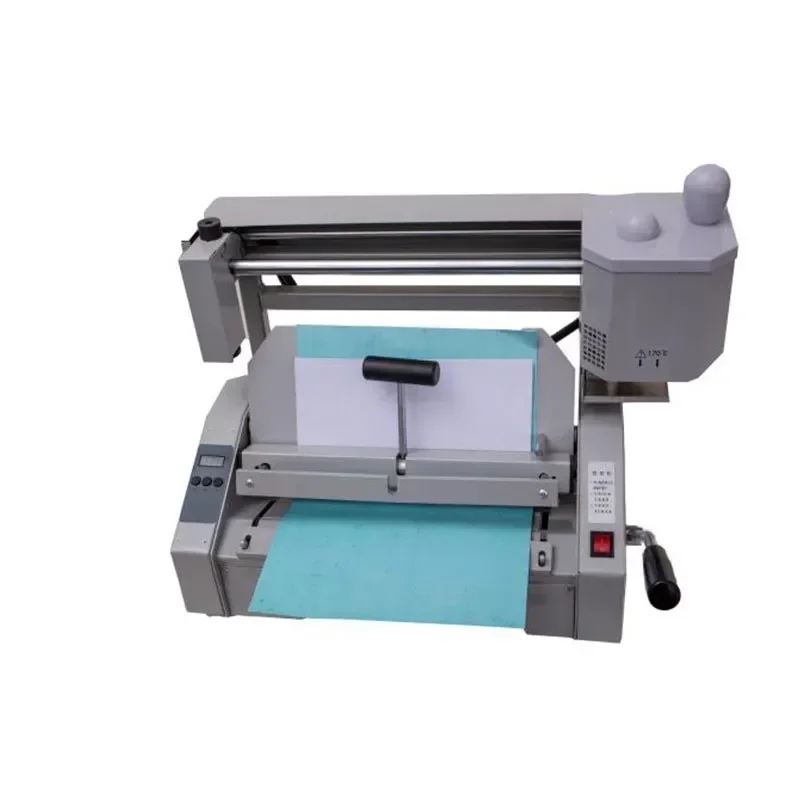 Wireless hot melt manual small binding machine indentation machine paper cutter tender