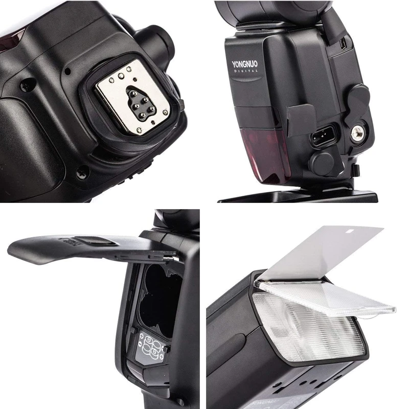 YONGNUO YN600EX-RT II YN600EX RT II 2.4G لاسلكي HSS 1/8000s Master TTL Flash Speedlite لكاميرا Canon مثل 600EX-RT