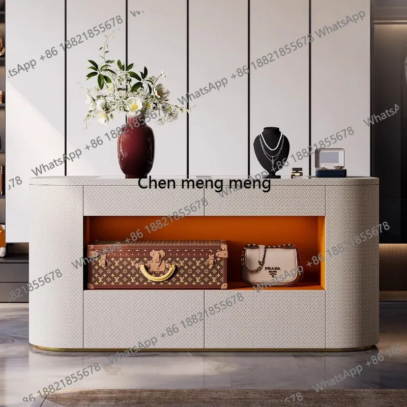 

Light luxury floor-to-ceiling jewelry cabinet luxury house, high-end sense, drawer storage, chest of drawers