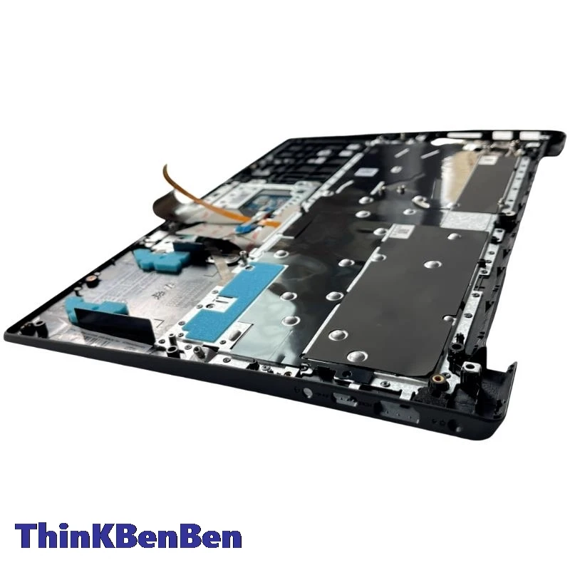 Las Latin Spaans Zwart Toetsenbord Hoofdkast Palmsteun Omslag Voor Lenovo Ideapad S340 14 14iwl 14api 14iil 14iil 14iml 5cb0s18507