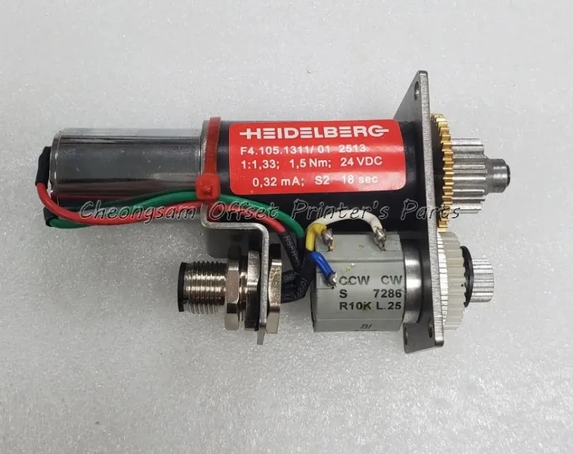 F4.105.1311/01 Machine Delivery Adjusting Motor F4.105.1311 CD74 XL75 Servo-Drive For For Offset printing parts