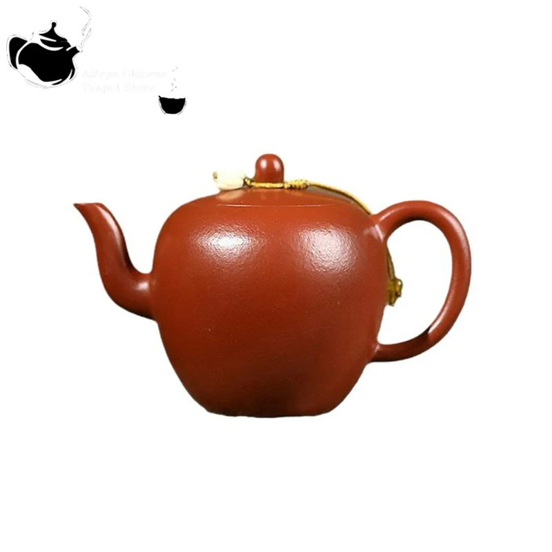 Teiera Yixing in argilla viola, miniera originale, piccolo forno a carbone, argilla vermiglio, bella spalla da donna, set da tè cinese, teiera