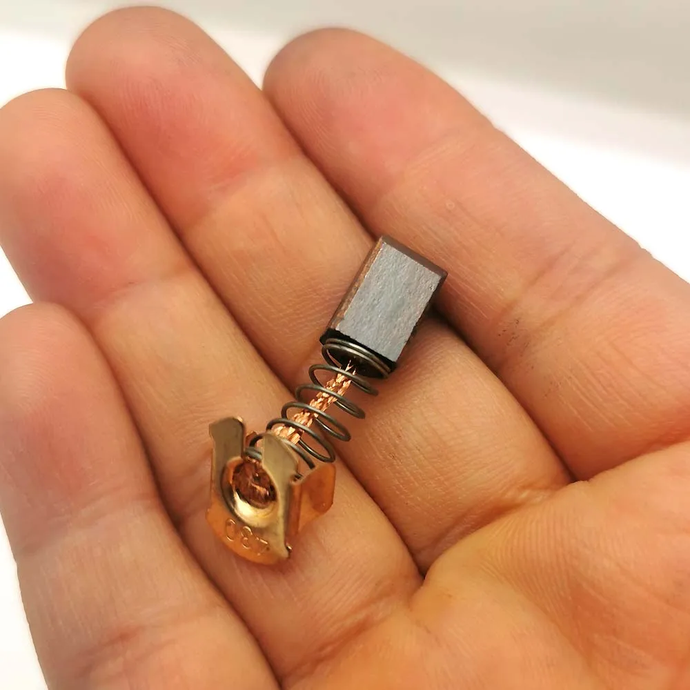 

10PCS CB430 Brushes Carbon Brushes Carbon Metal 4x/Set 10x7x7mm 18V LXT BHR200 DGA452 For Makita Angle Grinder Brand New