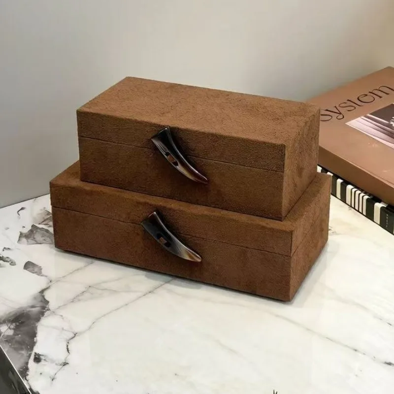 Dustproof Jewelry Box Multifunctional Large Capacity Jewelry Boxes Retro Luxury Ring Necklace Organizer Boxes Trinkets Cases