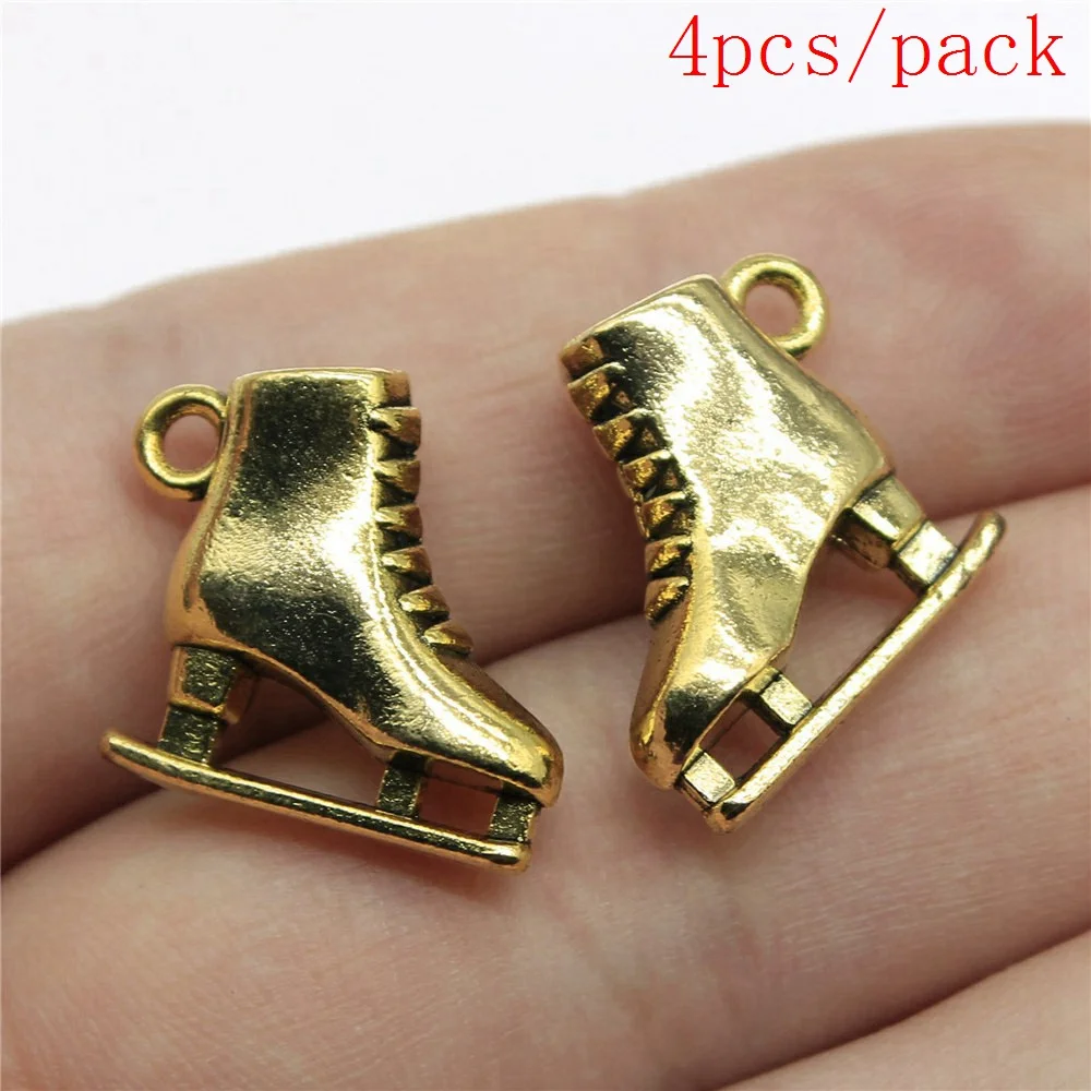 Bulk Charms For Jewelry Making Kit Pendant Diy Jewelry Accessories Skates Charms