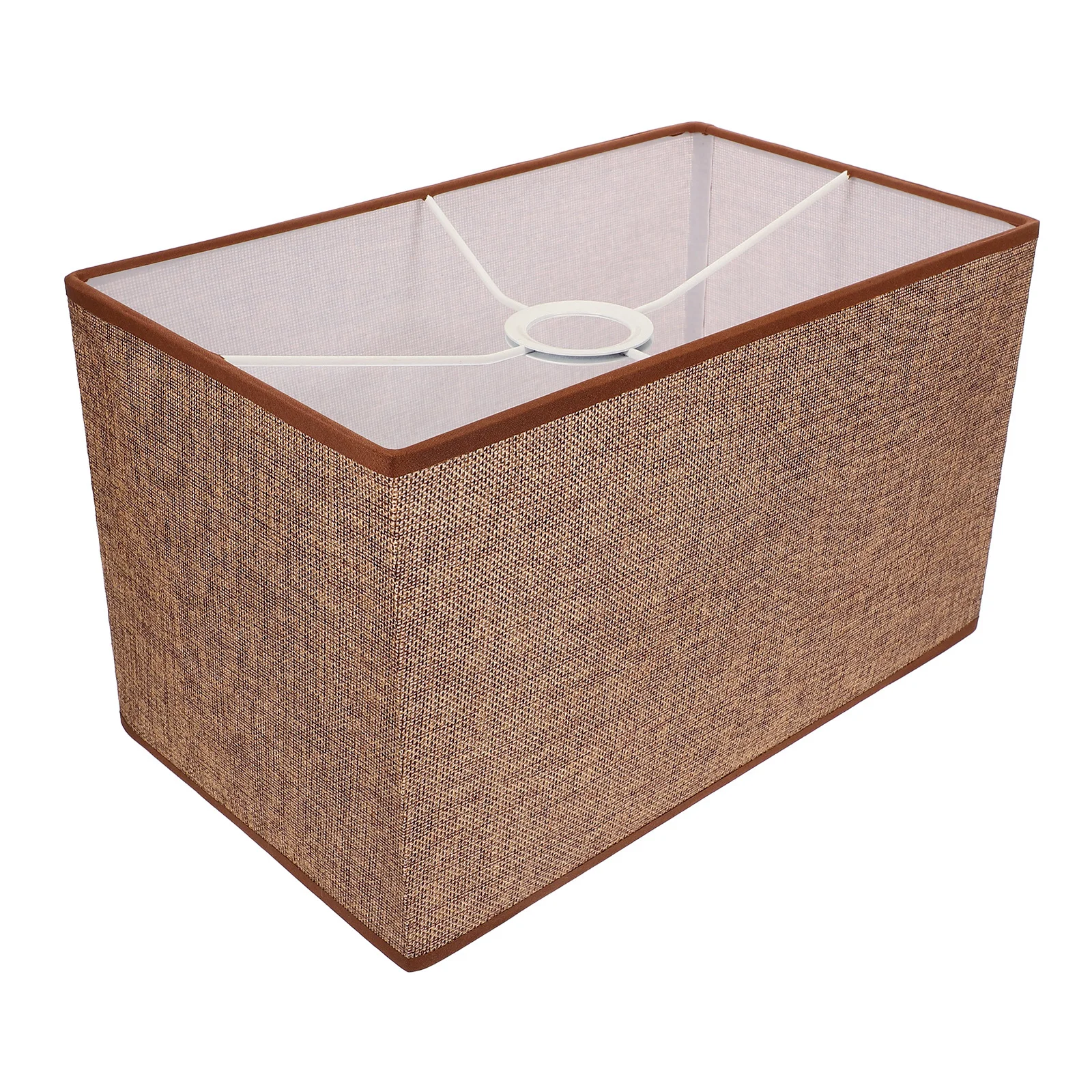 

Durable Cloth Lampshade Simple Chic Desktop Lamp Cover Easy Install Practical Lamp Protector Cloth Lampshade Light Protector