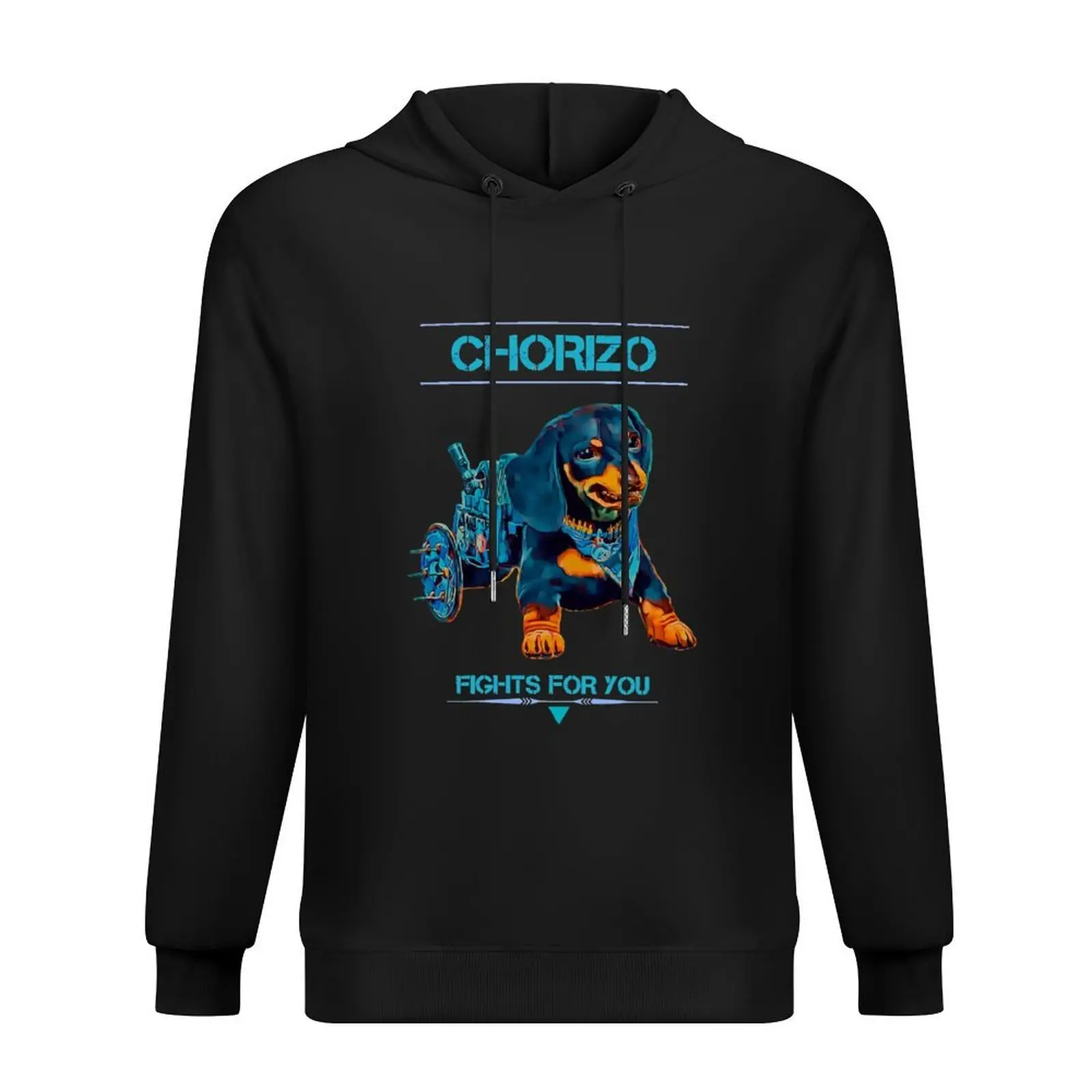 Geschenke für Männer Chorizo Fights For You Blue Edition Geschenk für Fans Hoodie Winterkleidung Herrenmantel Grafik-Hoodie
