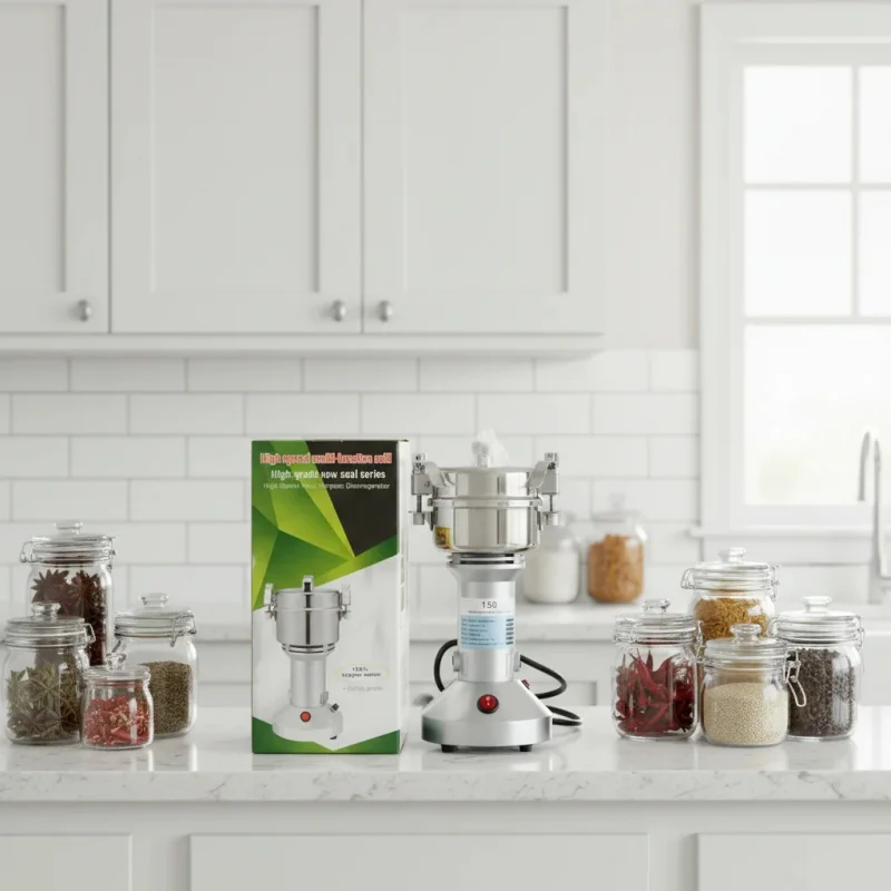 Electric Grain Home Mill Kitchen Spice Herbs Grinder
