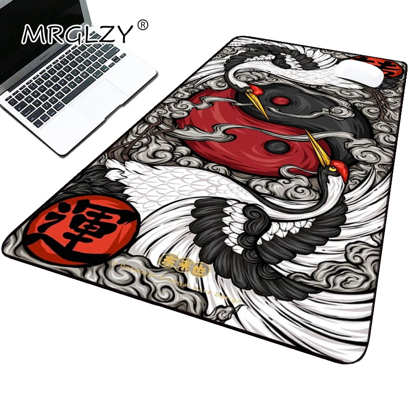 

Mouse Pad Xxl Yin Yang Koi Fish Mousepad Anime Computer Accessories Pc Gamer Complete Gaming Laptops Keyboard Mat Gamer Rug