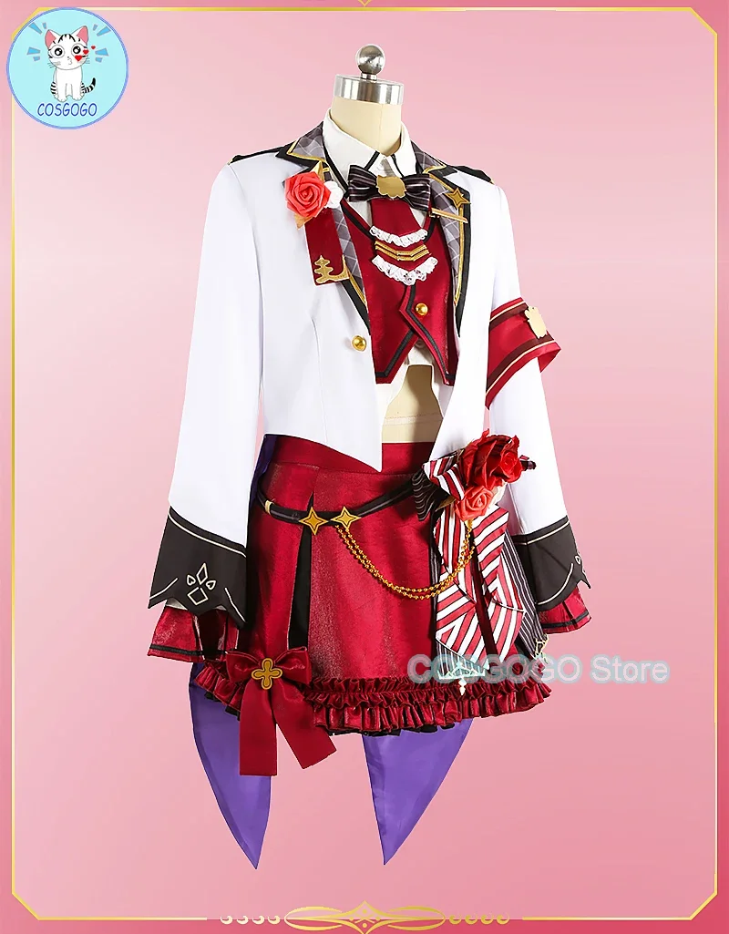 COSGOGO [Customized] NIJISANJI Vtuber Amagase Muyu Cosplay Costume Halloween Outfits Women Ｍen New Suit Uniform Cosplay