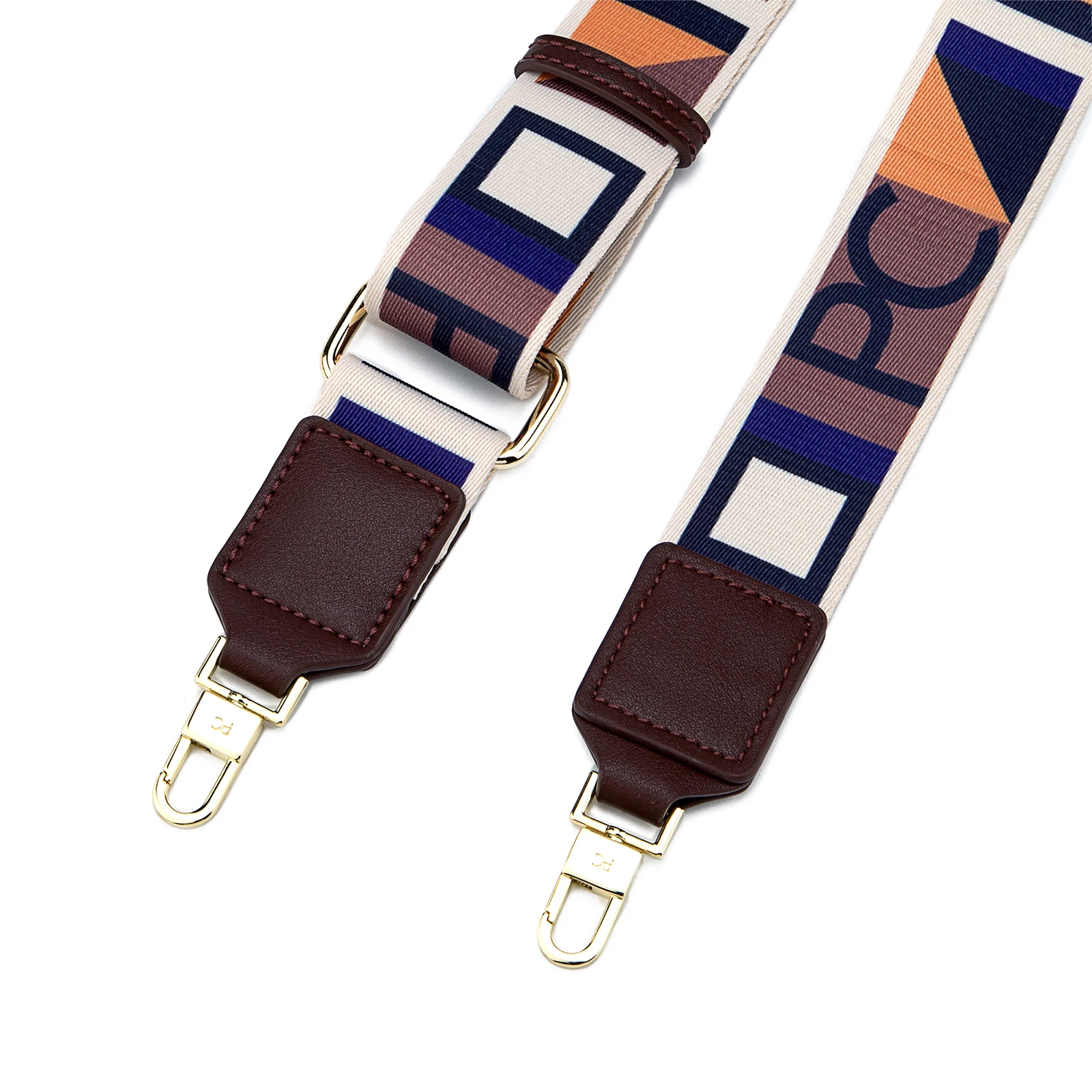 PG PATSY GARIS Women's Portable Shoulder Strap Fashion Luxury Brand Retro Classic Jacquard Texture Luggage Accessories