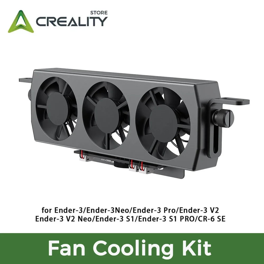 

Creality 3D Fan Cooling Kit for Ender-3 S1/Ender-3 S1 PRO Upgrade Refit Precise Heat Dissipation Support High-speed Printing New