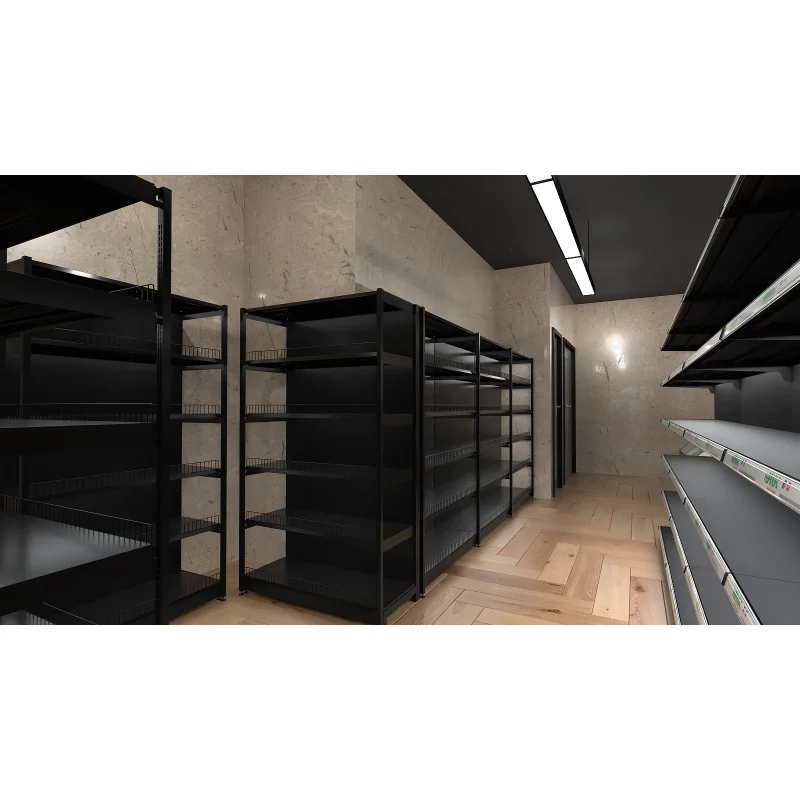 Rak Display Toko Gudang Logam Modern Heavy-Duty, Rak Gantung Kacamata, Rak Konter Toko