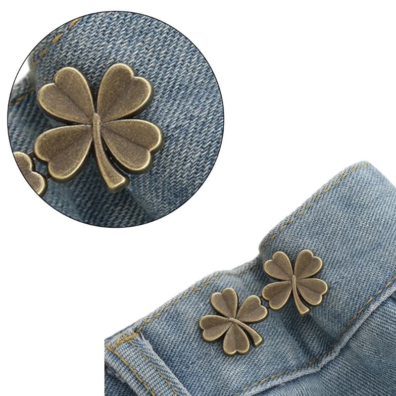 Broches serrage taille en pour pantalons, broche, fermoir taille, Clip pour vêtements, ornement, facile à à