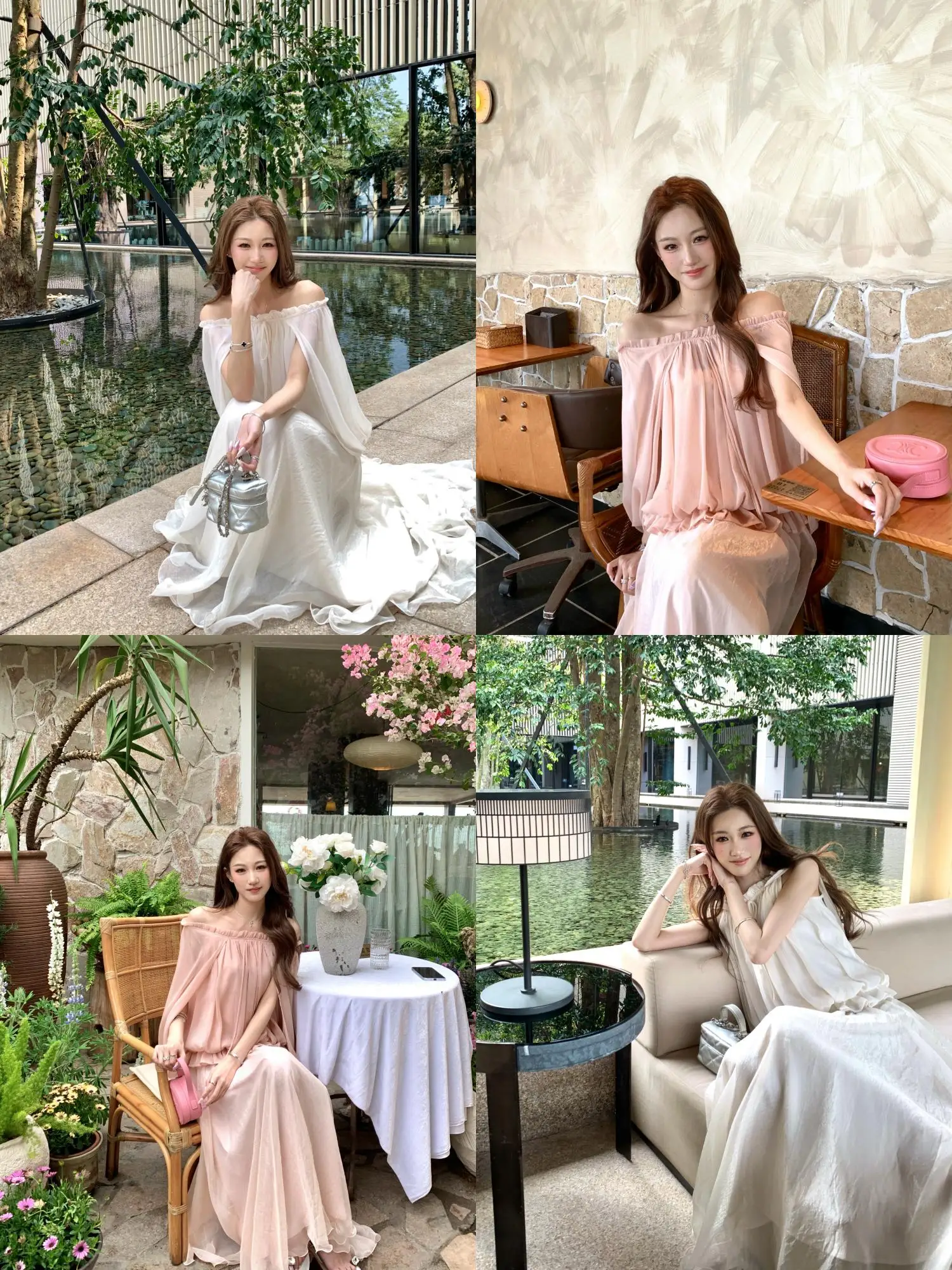 

Two-Way Wear Shoulder Bared Shawl Women's Summer 2026 Chiffon Top Elegant Design Breathable Comfortable Skin-Friendly