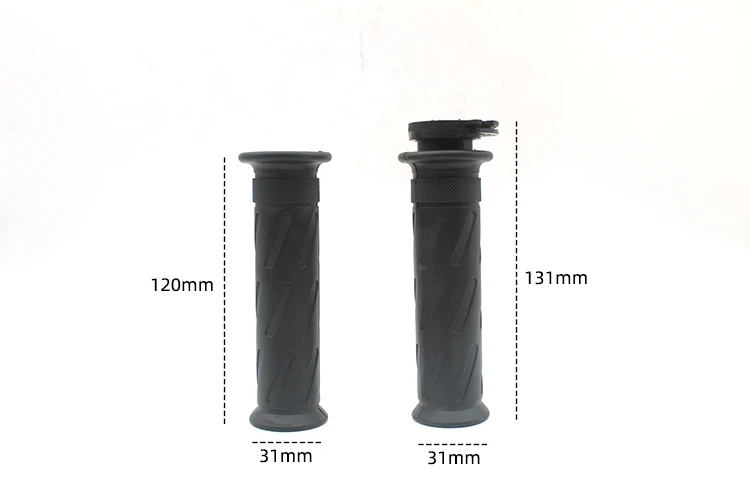 7/8 inch 22mm Vintage motorcycle double line handlebar grips for EN125  GS125 handlebar rubber cover accessories