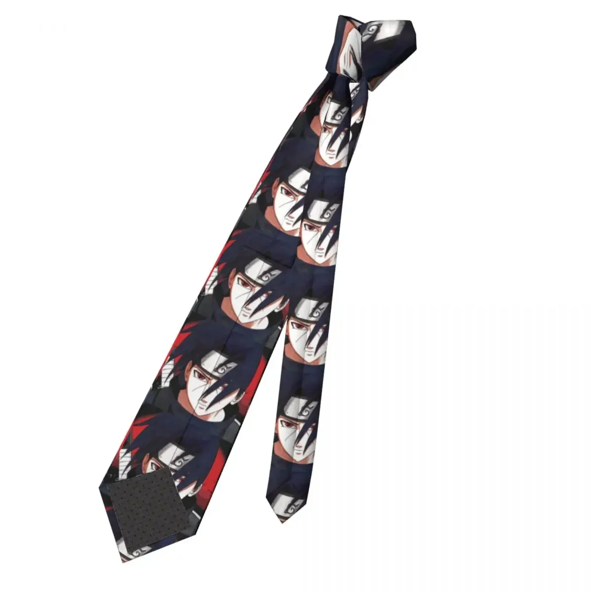 Itachi Fanart Drawing Necktie Men Women Konoha Akatsuki Neji Neck Ties for  Casual Wide Suits Accessories Gravatas Office