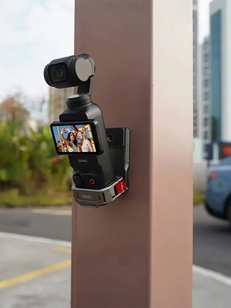 Ramka adaptera magnetycznego BRDRC do kamery DJI Osmo Pocket 3, uchwyt rozszerzający, podstawa montażowa na biurko, akcesoria do nagrywania wideo Vlgo — zdjęcie 2