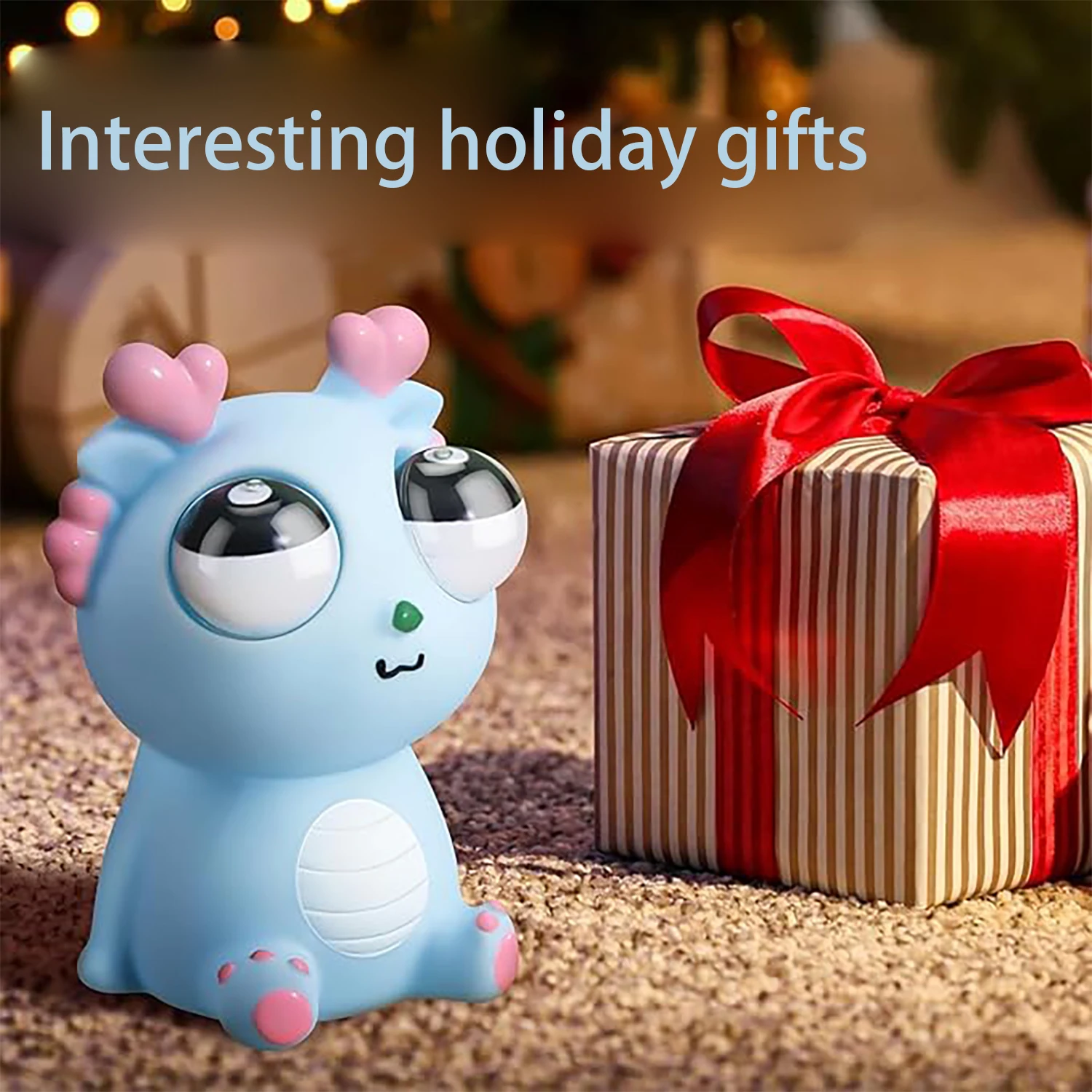 Presione el Dragón Gaze, artefacto de descompresión, juguete de descompresión, música pellizca, juguete de broma, juguete para apretar