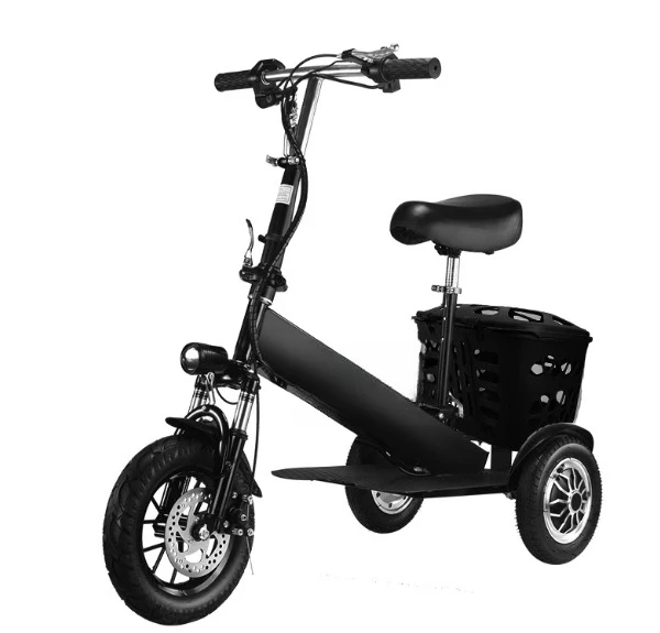 

12inch Lightweight Lithium Battery Electric Tricycle Foldable