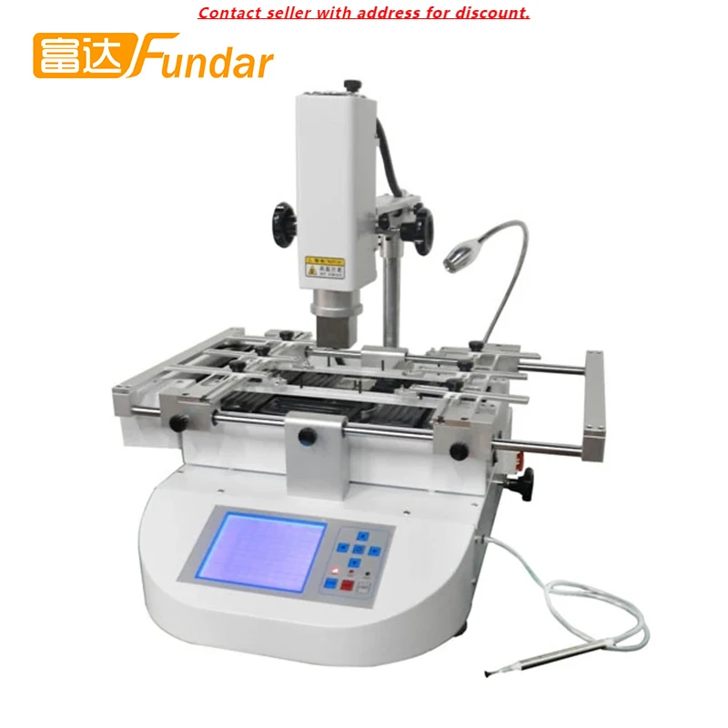 

110V/ 220V HT-R490 Three Temperature Zone Infrared BGA Rework Station With LCD Screen