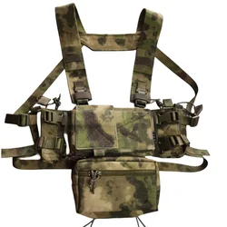 MK4 Micro Gear Chest Rig Bags for W/5.56 Mag Pouch Plate Carrier Chaleco Tactico Camouflage Close Combat Airsoft