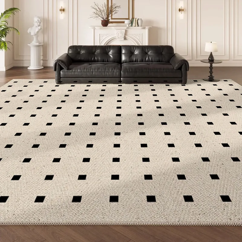 

Blackstone apartment living room carpet waterproof erasable sofa coffee table cushion dirt-resistant and easy to take care of hi