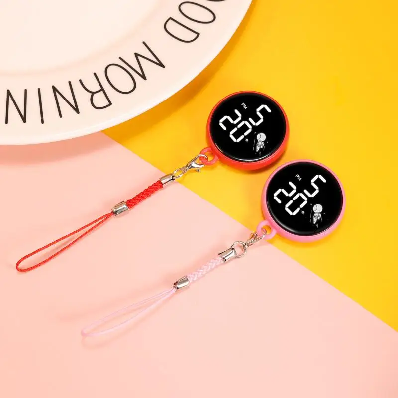 Creative Pendant LED Watch, Simple Primary School Student Pendant Touch Electronic Watch