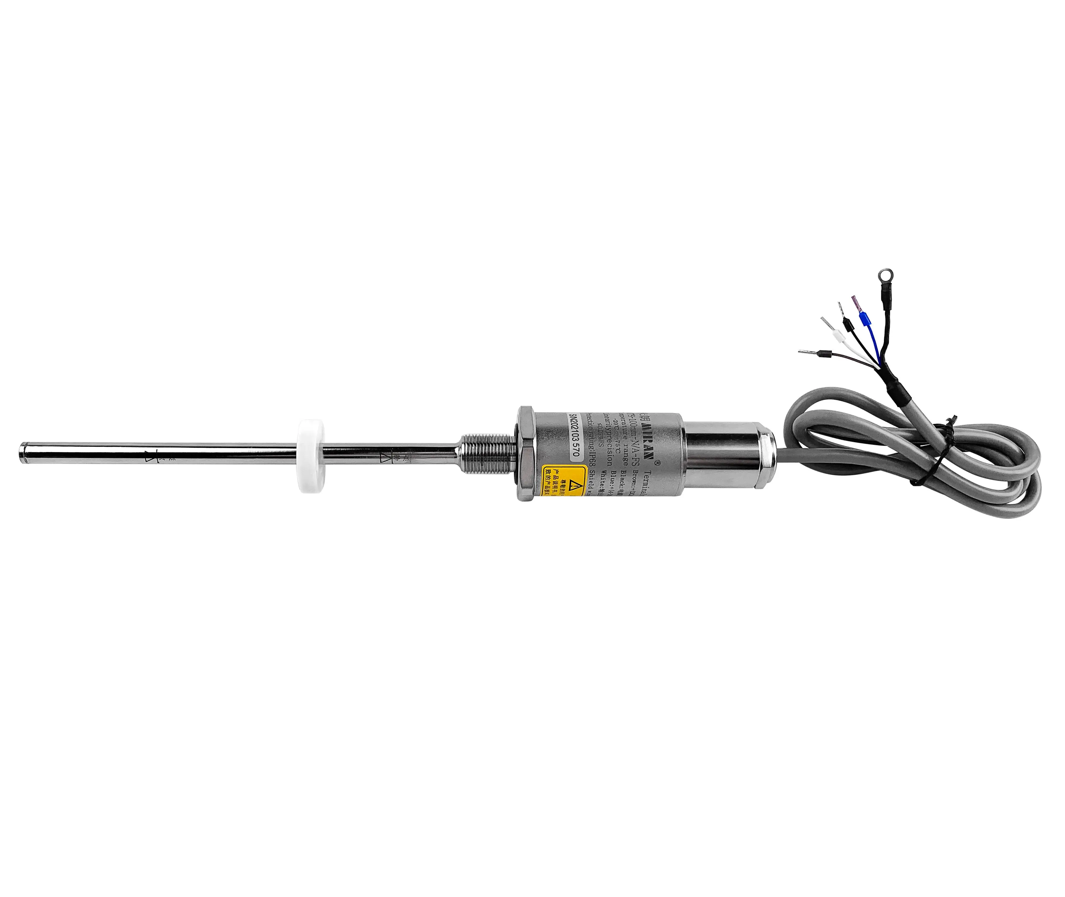 Miran Waterproof Type Displacement Sensor MTS Magnetic Ring Type Stainless Steel Material Magnetostrictive Transducer