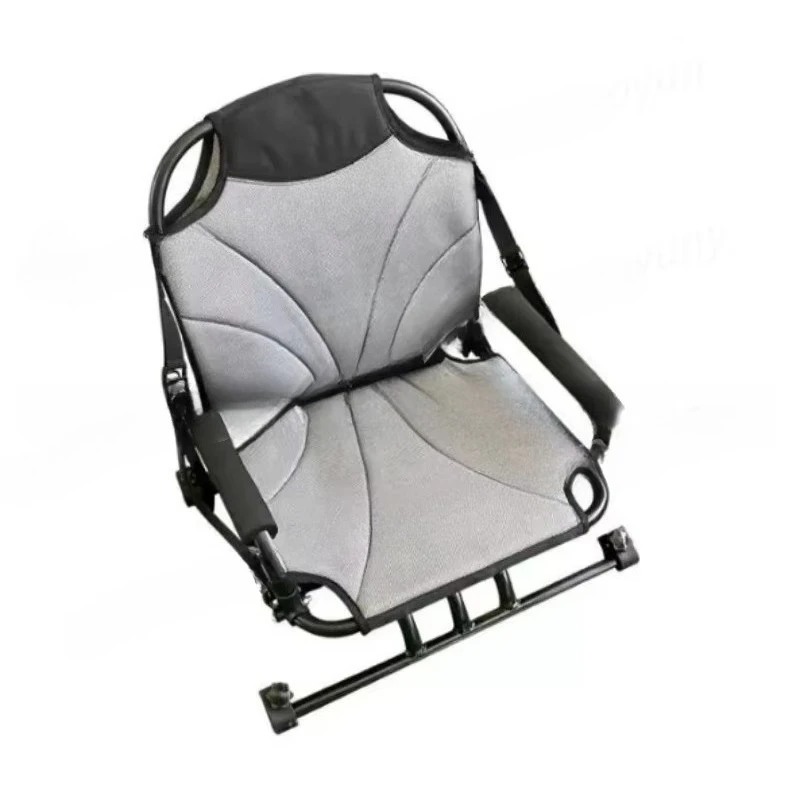 Beach Chair Kayak Backrest 360 Degrees Rotatable SUP Paddle Board Kayak Assault Boat Aluminum Seat